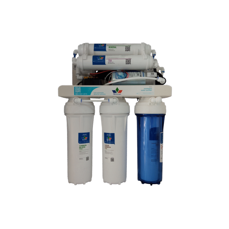 Osmoseur domestique 7 tapes 100 GPD pompe booster